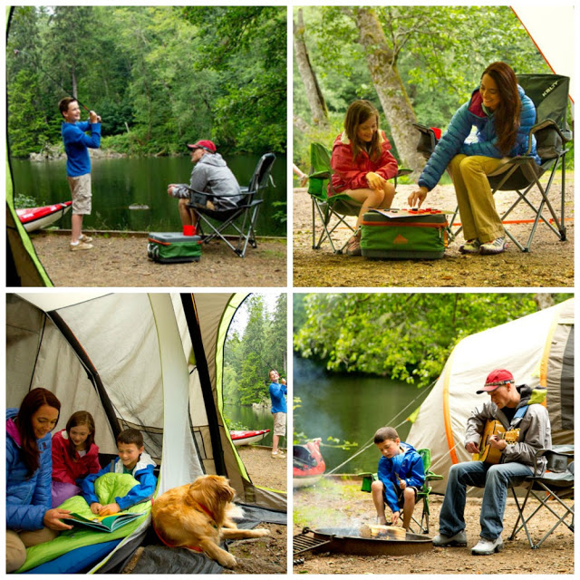 family camping in washington faux camping for a kelty photography shoot